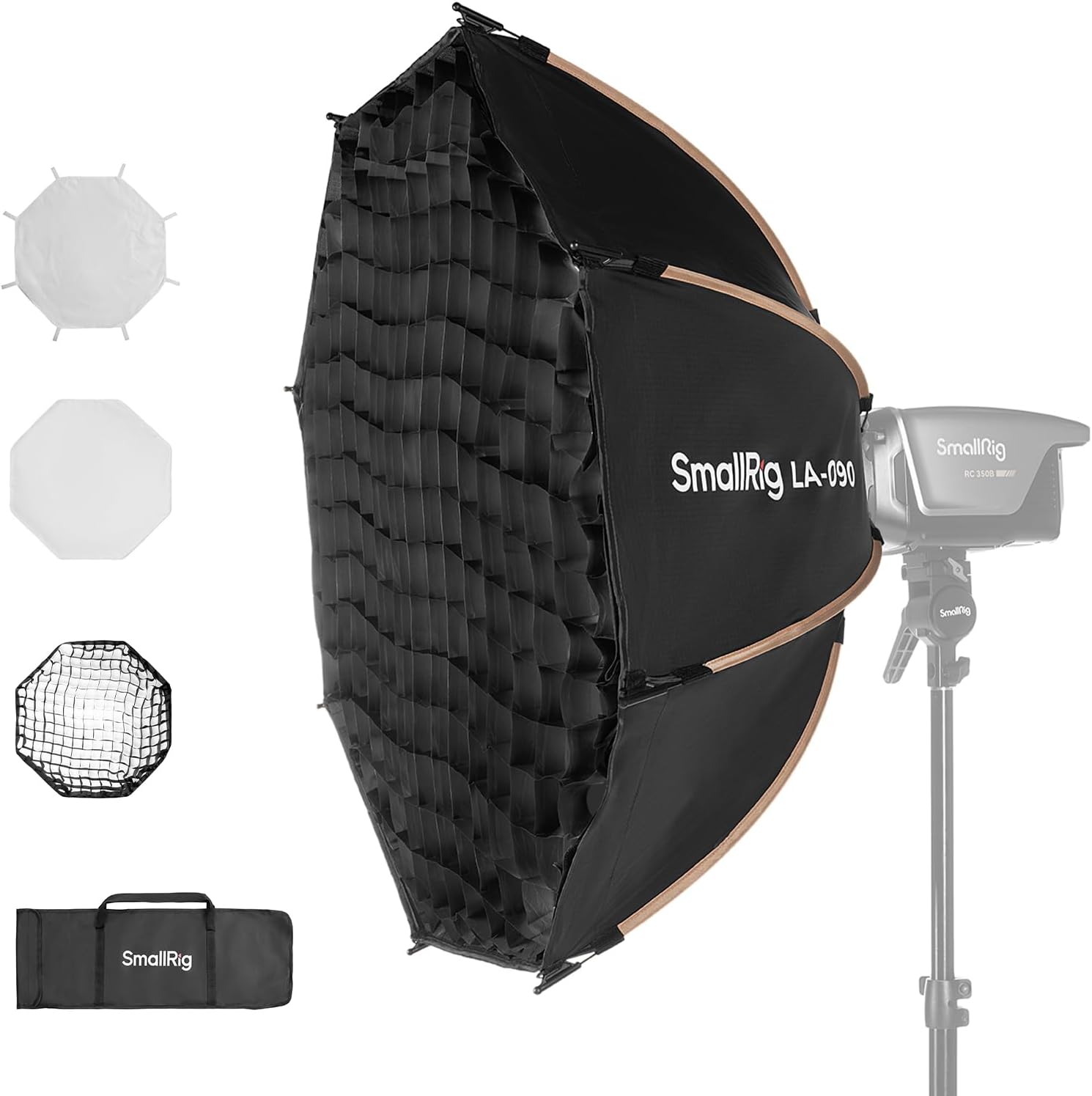 Photography Lighting Kit - 35-Zoll Bowens-Mount Oktagon-Softbox Fotografie-Beleuchtungsset mit Schnellverschluss,