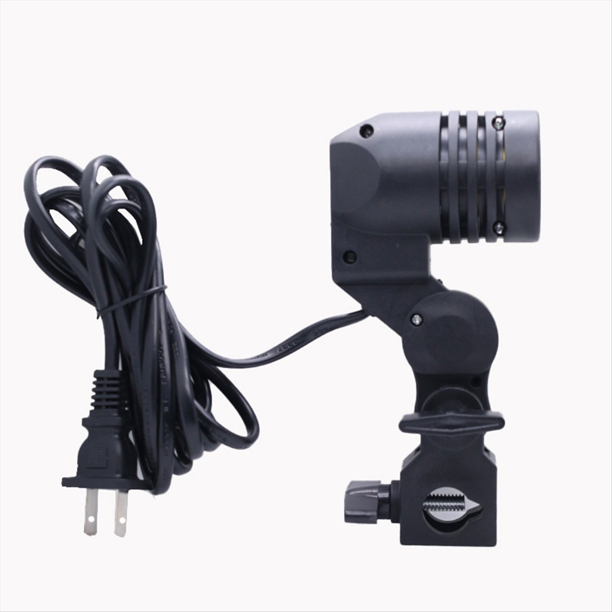 Photography Lighting Umbrella - A40I 1,8m E27 Fotografie-Lampenhalter mit AC-Steckdose,