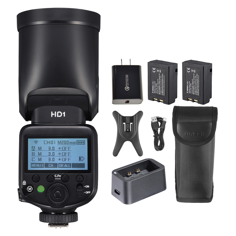 JINBEI HD-1 Rundkopf-HSS-Speed – Photography Lighting Kit Bewertung und Preis