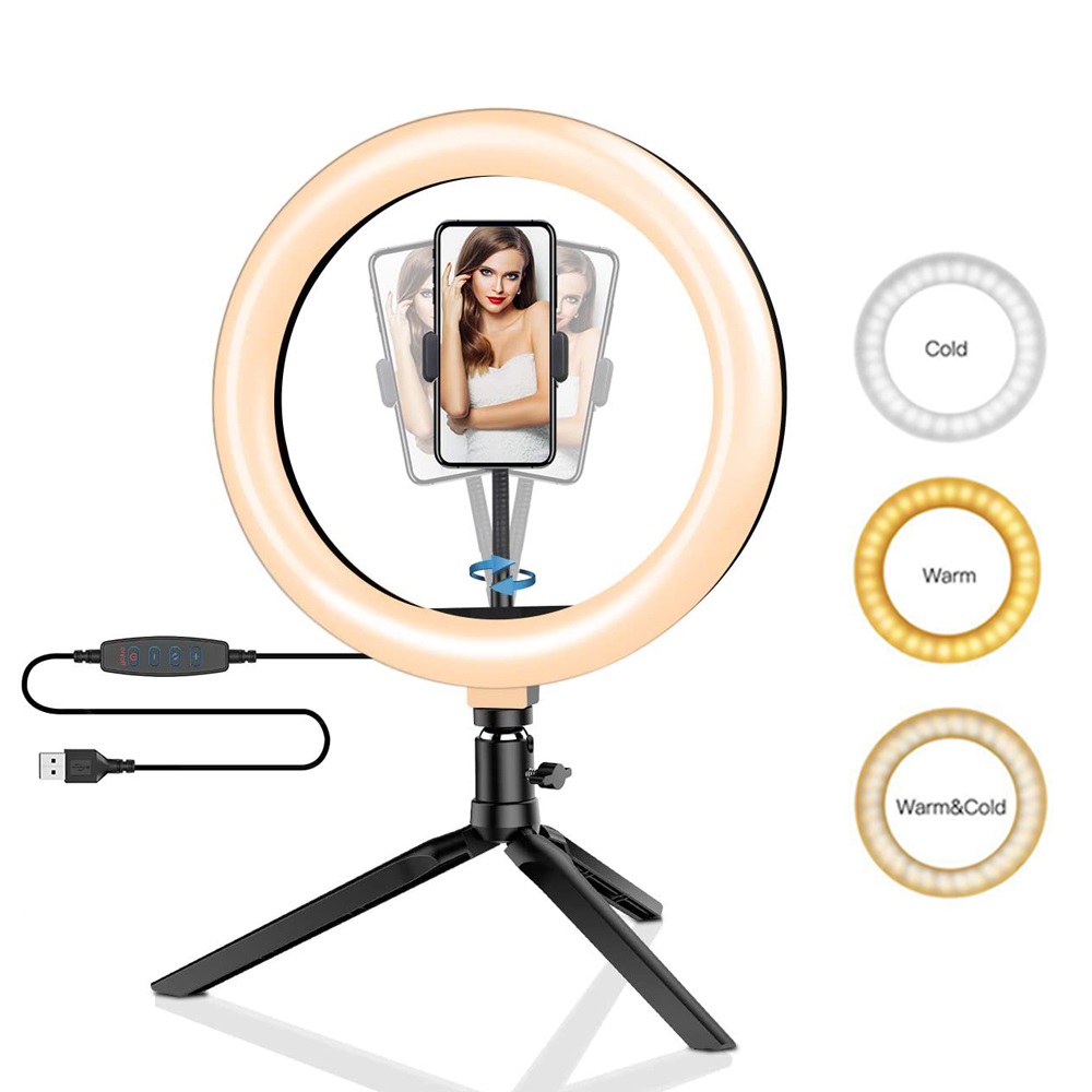 26 cm 10 zoll Led Ring Selfie  – Photography Lighting Kit Bewertung und Preis