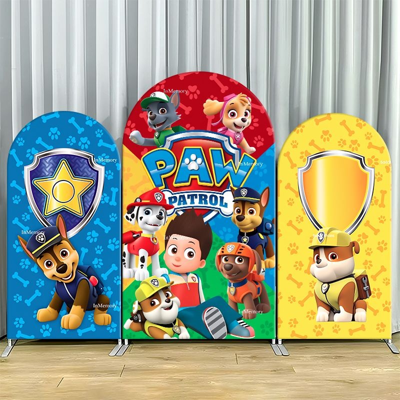 Paw Patrol Bogen-Hintergrundbe – Photography Lighting Backdrop Bewertung und Preis